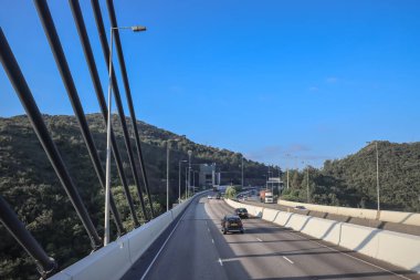 3 Aralık 2024 Şehir Manzaralı Askıya Alma Köprüsü