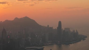 Wan Chai Dinamik Şehir Merkezi, Hong Kong, 5 Ocak 2025 