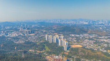 Manzaralı bir hava manzarası 11 Ocak 2025 'i gösteriyor.