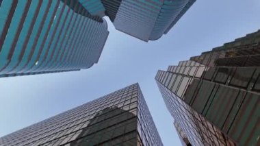 Çin Hong Kong Şehri Şehir Simgesi Vibrant Skyline Liman Manzarası, 19 Ocak 2025