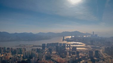 12024 Hung Hom Hong Kong 'da Yaşayan Canlı Şehir