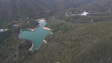 Aberdeen Barajı Sahne Doğa Yolları, Hong Kong, 12 Ocak 2025