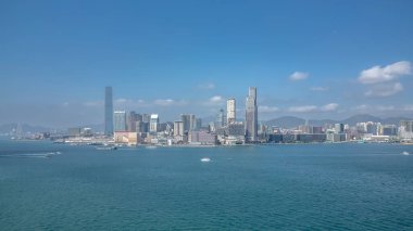 Tsim Sha Tsui Sahne Sahnesi Sahne Sahnesi Şehir Simgesi Hong Kong 25 Ocak 2025