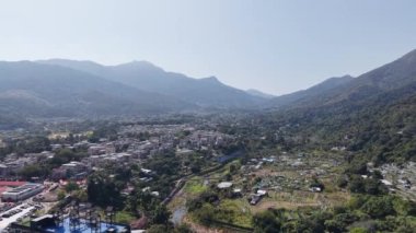 Fong Ma Po Huzurlu Köyü Hong Kong, 28 Ocak 2025 