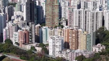 Yau Ma Tei Tarihi ve Bustling Alanı Hong Kong, 30 Ocak 2025 
