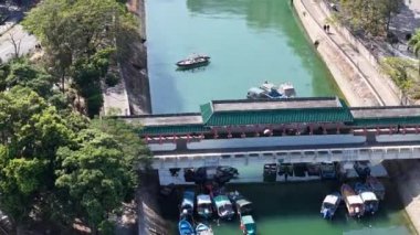 Lam Tsuen Nehri Doğa Sahnesi Hong Kong, 30 Ocak 2025 