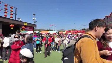 Lam Tsuen Fuarı Geleneksel Kutlamaları, Hong Kong, 30 Ocak 2025 