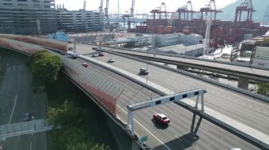 Kwai Chung Ulaşım Merkezi Hong Kong, 29 Ocak 2025 