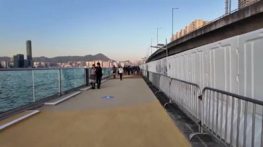 Doğu Sahili Sahil Yolu Hong Kong Rıhtımı Sahil Sahil Manzarası, 28 Ocak 2025 