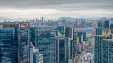 Kwun Tong Ana Kasabası Şehir Merkezi Hong Kong 31 Ocak 2025