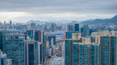 Kwun Tong Ana Kasabası Şehir Merkezi Hong Kong 31 Ocak 2025