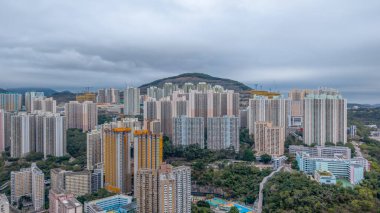 31 Ocak 2025 Sau Mau Ping Konutu ve Şehir Bölgesi Hong Kong