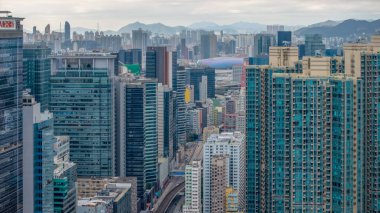 Kwun Tong Ana Kasabası Şehir Merkezi Hong Kong 31 Ocak 2025