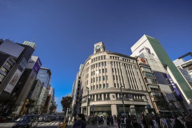 7 Aralık 2024 Vibrant Ginza Tokyo 'da Gündüz Sahnesi