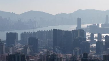 Kai Tak Seyir Terminali Hong Kong Limanı Görünümü, 1 Aralık 2024  