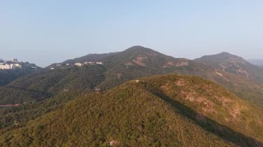 Bennet Hill Hong Kong Manzaralı Dağ Doğa Manzarası, 15 Şubat 2025 