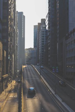 Wong Chuk Hang Yolu Hong Kong Sokak Manzarası 15 Şubat 2025