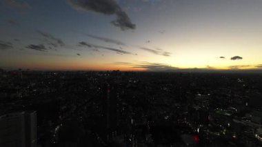 Toshima Şehri Tokyo Bölgesi manzarası, 6 Aralık 2024