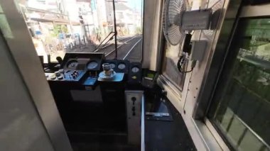 Toden Arakawa Hattı Tokyo Tramvayı Japonya, 6 Aralık 2024 