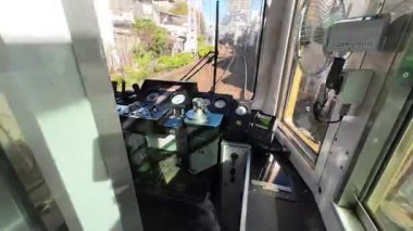 Toden Arakawa Hattı Tokyo Tramvayı Japonya, 6 Aralık 2024 