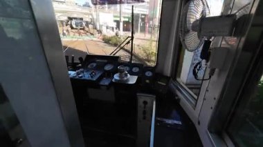 Toden Arakawa Hattı Tokyo Tramvayı Japonya, 6 Aralık 2024 