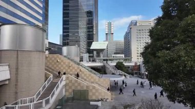 Shinagawa Tokyo Japonya Büyük İş ve Ulaşım Merkezi, 5 Aralık 2024 