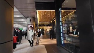 Shinagawa Tokyo Japonya Büyük İş ve Ulaşım Merkezi, 5 Aralık 2024 