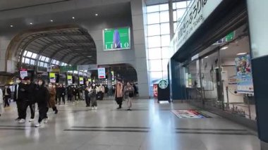 Shinagawa Tokyo Japonya Büyük İş ve Ulaşım Merkezi, 5 Aralık 2024 