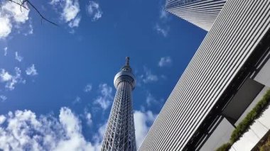Tokyo Skytree Japonya En Yüksek Kule ve Şehir Skyline Manzarası, 8 Aralık 2024 