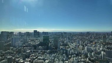 Tokyo Kulesi Japonya Iconic Landmark ve Panoramic City View, 9 Aralık 2024 