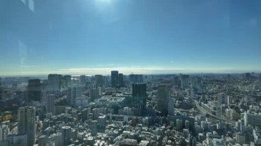 Tokyo Kulesi Japonya Iconic Landmark ve Panoramic City View, 9 Aralık 2024 