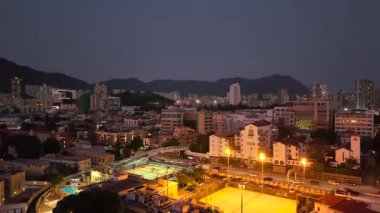 Waterloo Yolu Hong Kong Büyük Şehir Trafik Yolu Görünümü, 17 Şubat 2025 