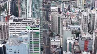 Yeung Uk Yolu Hong Kong Büyük Ticaret ve İş Sokakları, 23 Şubat 2025  