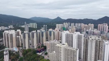 Kwai Chung Hong Kong Endüstri ve İkamet Bölgesi, 23 Şubat 2025  