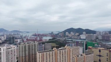 Kwai Shing Estate Hong Kong Kamu Konutları ve Toplum Alanı, 23 Şubat 2025  