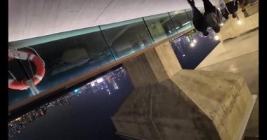 Doğu Sahili Sahil Yolu Hong Kong Rıhtımı Sahne Manzarası, 27 Şubat 2025 