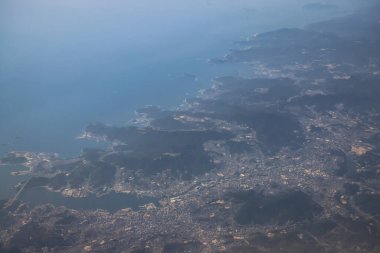 22 Mart 2025 Japonya sınırındaki bir kıyı yarımadasını ele geçiren hava perspektifi