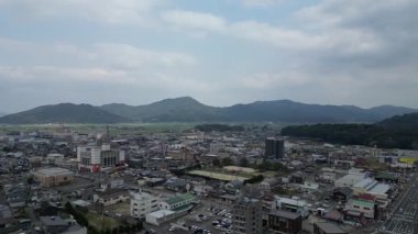 Takeo Onsen İstasyonu Japonya Sahne Ulaşım Merkezi Görünümü, 26 Mart 2025 