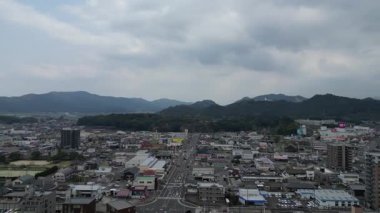 Takeo Onsen İstasyonu Japonya Sahne Ulaşım Merkezi Görünümü, 26 Mart 2025 