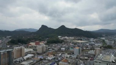 Takeo Onsen İstasyonu Japonya Sahne Ulaşım Merkezi Görünümü, 26 Mart 2025 