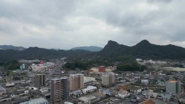 Takeo Onsen İstasyonu Japonya Sahne Ulaşım Merkezi Görünümü, 26 Mart 2025 