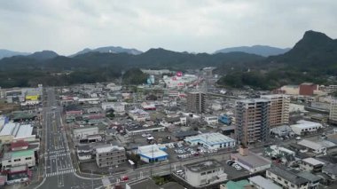 Takeo Onsen İstasyonu Japonya Sahne Ulaşım Merkezi Görünümü, 26 Mart 2025 