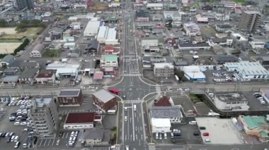 Takeo Onsen İstasyonu Japonya Sahne Ulaşım Merkezi Görünümü, 26 Mart 2025 