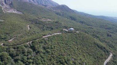 Yunohira Gözlem Güvertesi Yanardağ Görünümü, 23 Mart 2025 