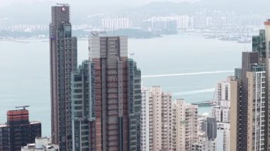 Kennedy Town Hong Kong Şehir Liman Bölgesi 4 Nisan 2025  