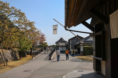 23 Mart 2025 Güzelce döşenmiş geleneksel Japon bahçesi