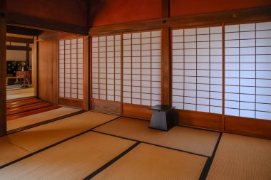 23 Mart 2025 Parlak ve dingin geleneksel Japon iç mimarisi