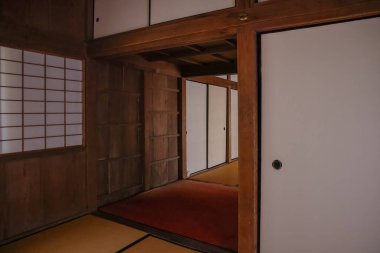 23 Mart 2025 Parlak ve dingin geleneksel Japon iç mimarisi