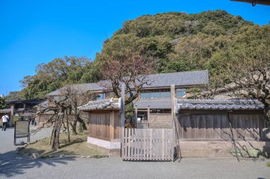 23 Mart 2025 Parlak ahşap verandalı sakin bir Japon evi