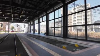 Kagoshima Ekimae Tramvay İstasyonu, 23 Mart 2025  